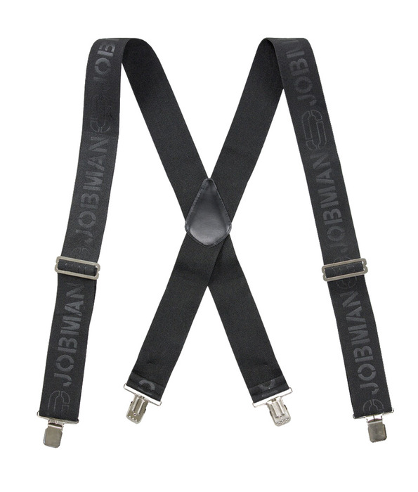 Hängslen No Scratch Svart Jobman Workwear